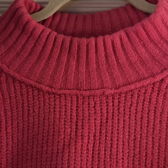 NEW WITH TAGS FREE PEOPLE Sunbeam Sweater New with tags/ Pink Size S - Picture 3 of 8